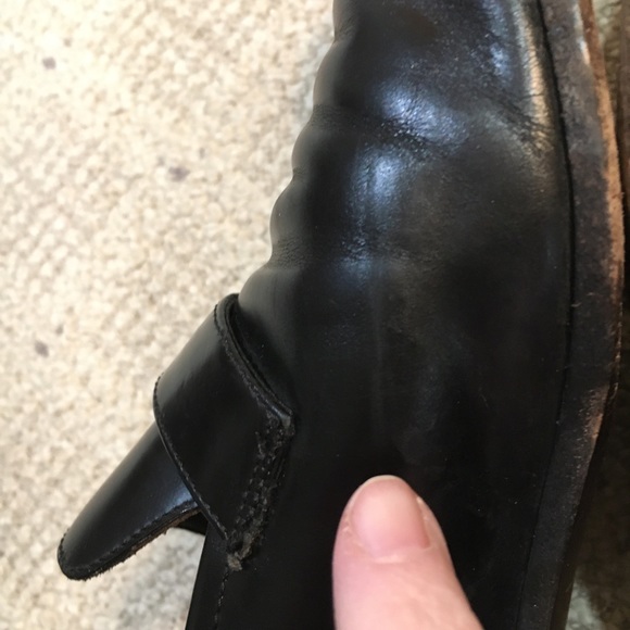 SOLD!!’ Salvatore Ferragamo Leather Loafers. - Picture 13 of 13